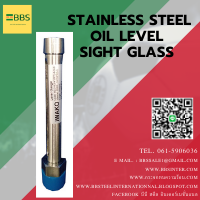 stainless steel oil level sight glass