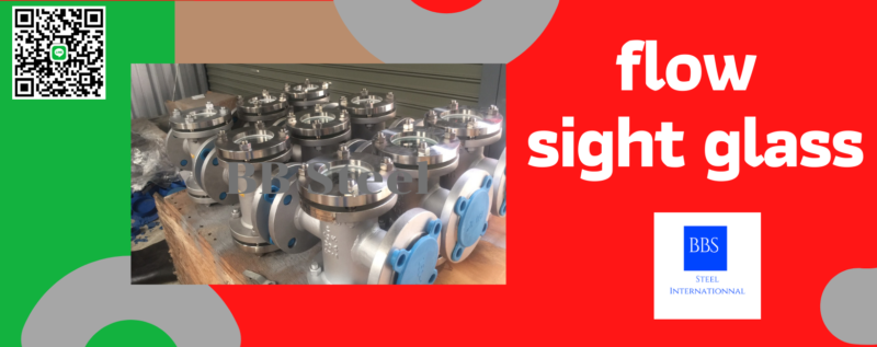 flow sight glass indictor