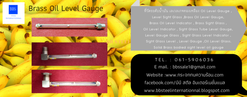 เลเวลเกจทองเหลือง