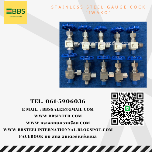 stainless steel gauge cock