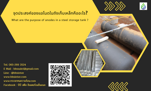 what are the purpose of anodes in a steel storage tank