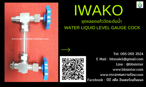 ชุดหลอดแก้ววัดระดับน้ำ