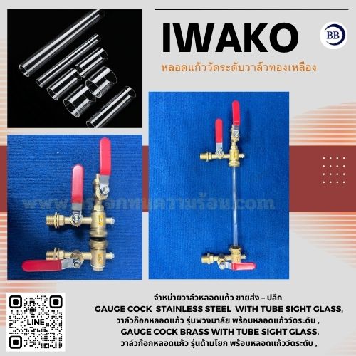 brass valves for tubular liquid level gauge