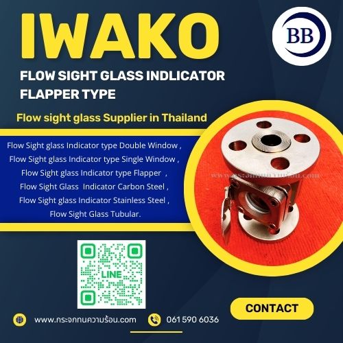 flanged sight flow indicator