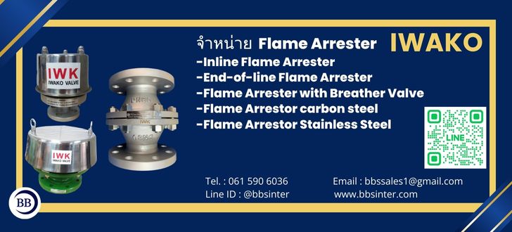 flame arrester valve