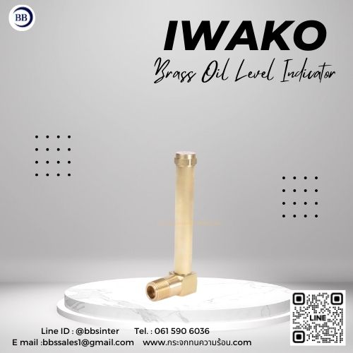 L type Brass Tube Oil Level Gauge