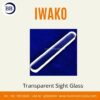 plain transparent sight glass