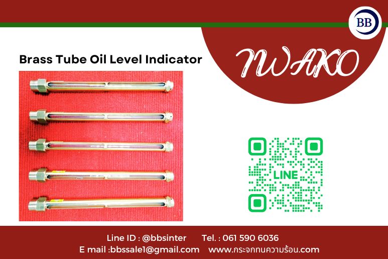 brass tube oil level indicator application Pump